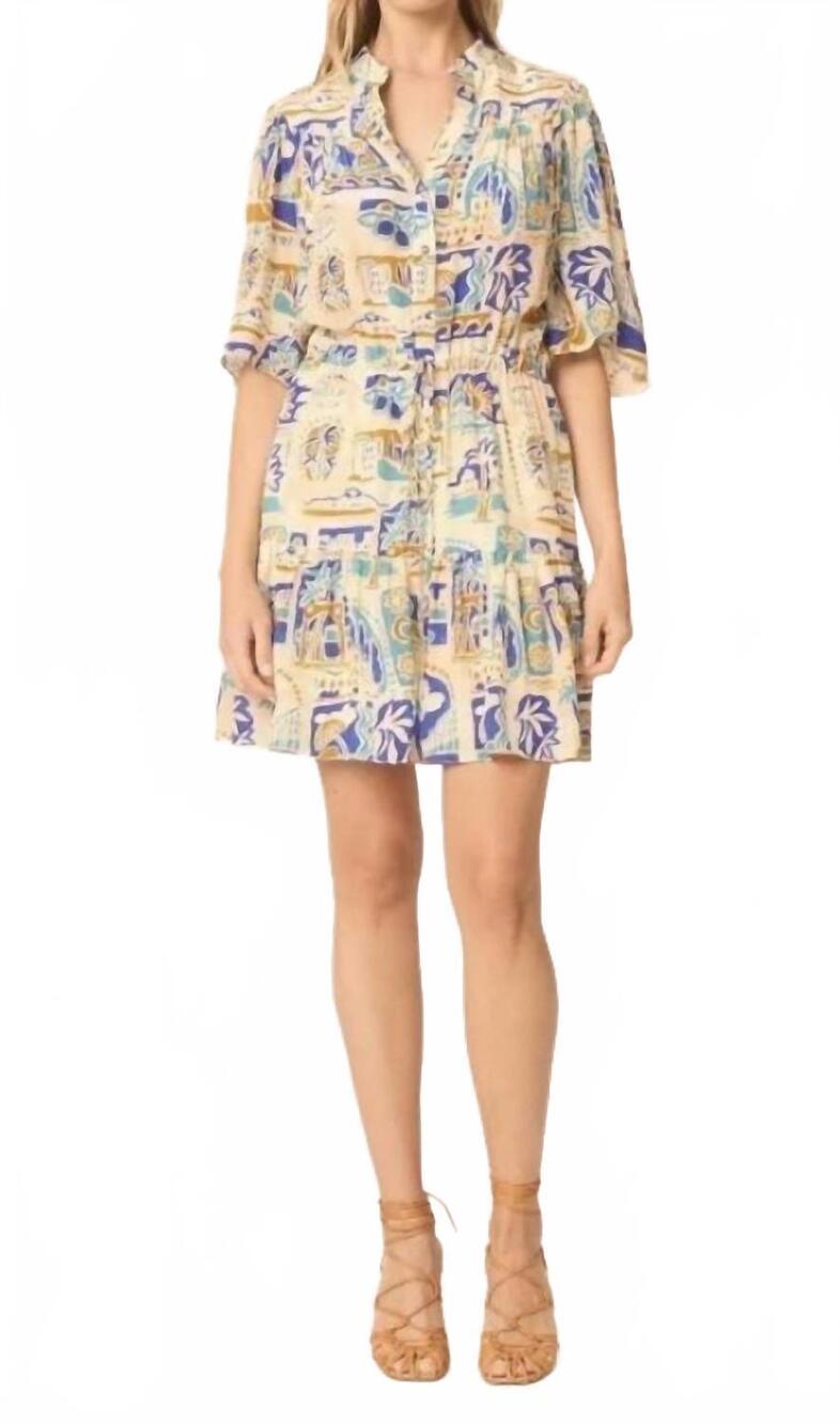 NEW GILNER FARRAR adelyn dress in seychelles